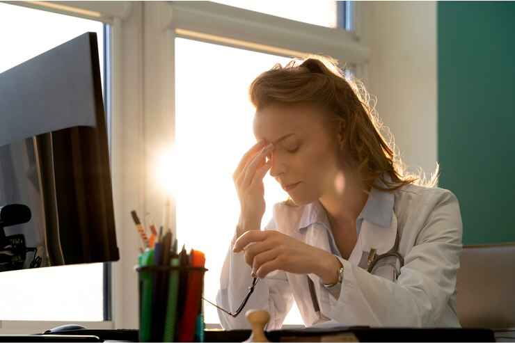 Stresssymptome bei Frauen
